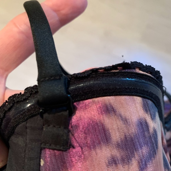 Bebe size XS ruched taffeta dress NWT - Picture 14 of 16